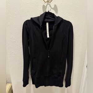 Lululemon Athletica Black Zip-Up Jacket